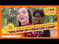 VICKY (BIBI) GEEFT EEN RONDLEIDING OP CREATOR CAMP | ? CAMP STORIES #6 | Nickelodeon Nederlands