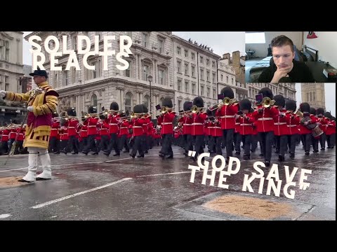 American Soldier Reacts : King Charles III Procession
