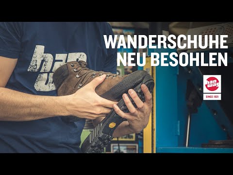 Hiking Boots Resole – See how it works