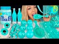 ASMR BLUE RASPBERRY VINTAGE MIRROR SOUR STRIPS SANDWICH COOKIES MARSHMALLOW FLUFF MUKBANG 먹방 꿀