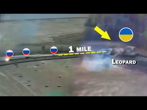 Leopard single-handedly destroyed Russian column head-on. How it really worked out