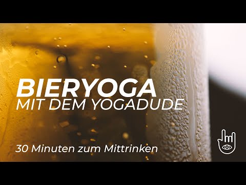 Bieryoga mit dem Yogadude