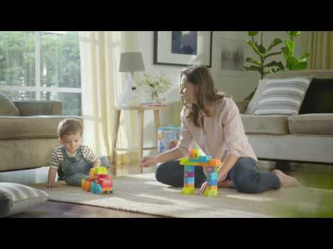 Kaladėlių rinkinys Mega Bloks DCH63 (80 detalių) video