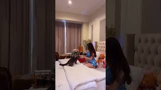 Download lagu Nadien Maya kasih makan my baby #fyp #mykitty #funny #shorts mp3