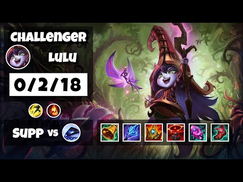 Lulu Challenger Gameplay S11 Replay 11.10 Support (0/2/18) - TURKISH