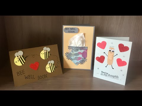 3 DIY Get Well Soon Cards