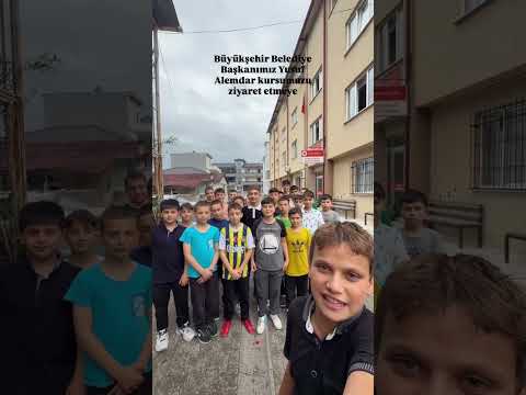 Hafızlık kursu öğrencilerinden Başkan Alemdar'a davet!