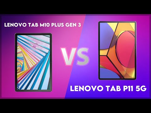 Lenovo Tab M10 Plus Gen 3 vs Lenovo Tab P11 5G Comparison