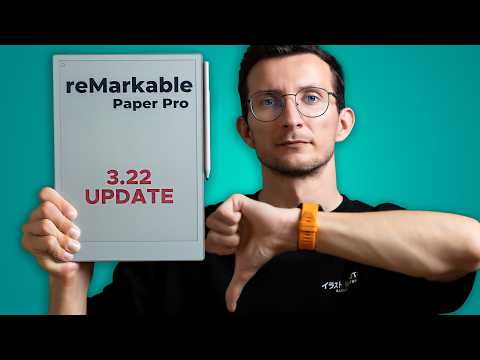reMarkable, This 3.22 Update Has Me Worried…