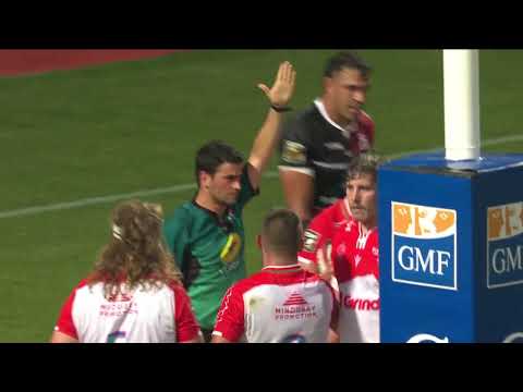 TOP 14 - Essai de Antoine DUPONT (ST) - Stade Toulousain - Biarritz Olympique -J26 -Saison 2021/2022