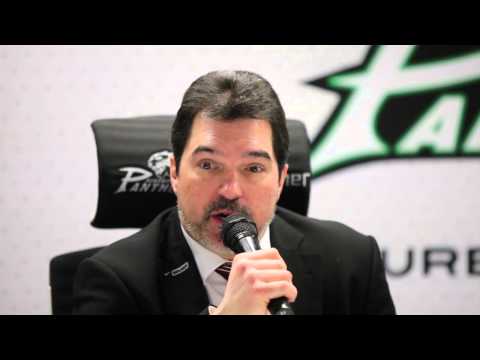 Pressekonferenz Augsburger Panther  Hamburg Freezers