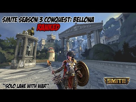 SMITE: Season 3- Ranked Conquest- Bellona Solo Lane