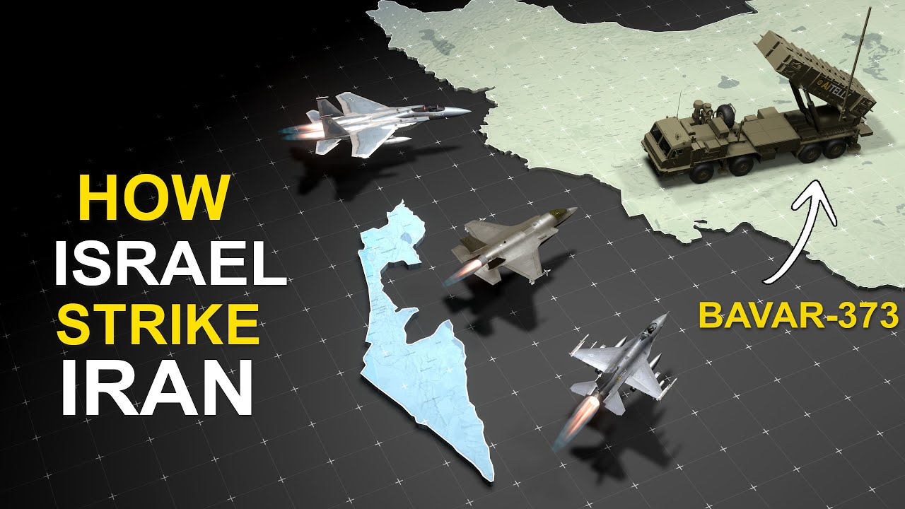 How Israel Strikes Iran's Military Targets? #israel #iran