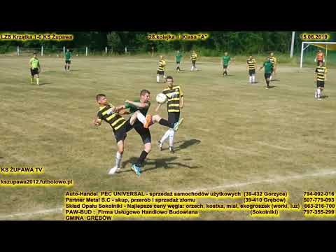 Skrót meczu: LZS Krzątka - KS Żupawa (15.06.2019) Klasa "A"
