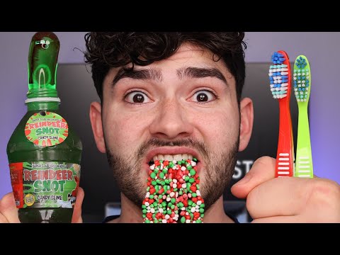 Do Holiday Emoji's Cause Cavities !? ASMR Mukbang