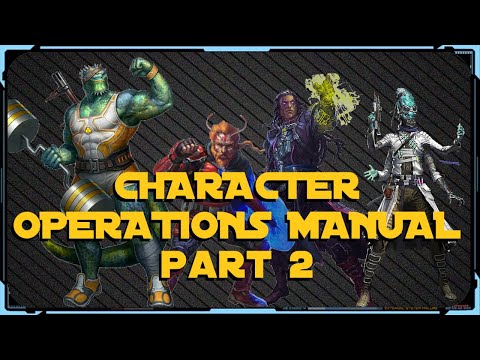 Character Operations Manual Part 2