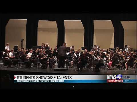 Band students showcase talents for honors band