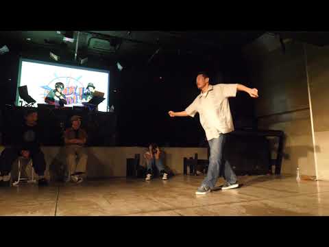 ryosuke vs ファンキーYouCali BEST8 Body Slam vol.1 Funk Only Freestyle Battle