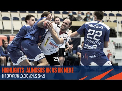 Highlights | Alingsas HK vs RK Nexe | Round 1 | EHF European League Men 2020/21
