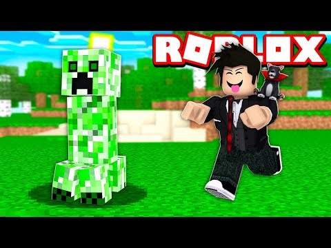 LOCATION PLAYING MINECRAFT ON ROBLOX | Roblox - Minecraft