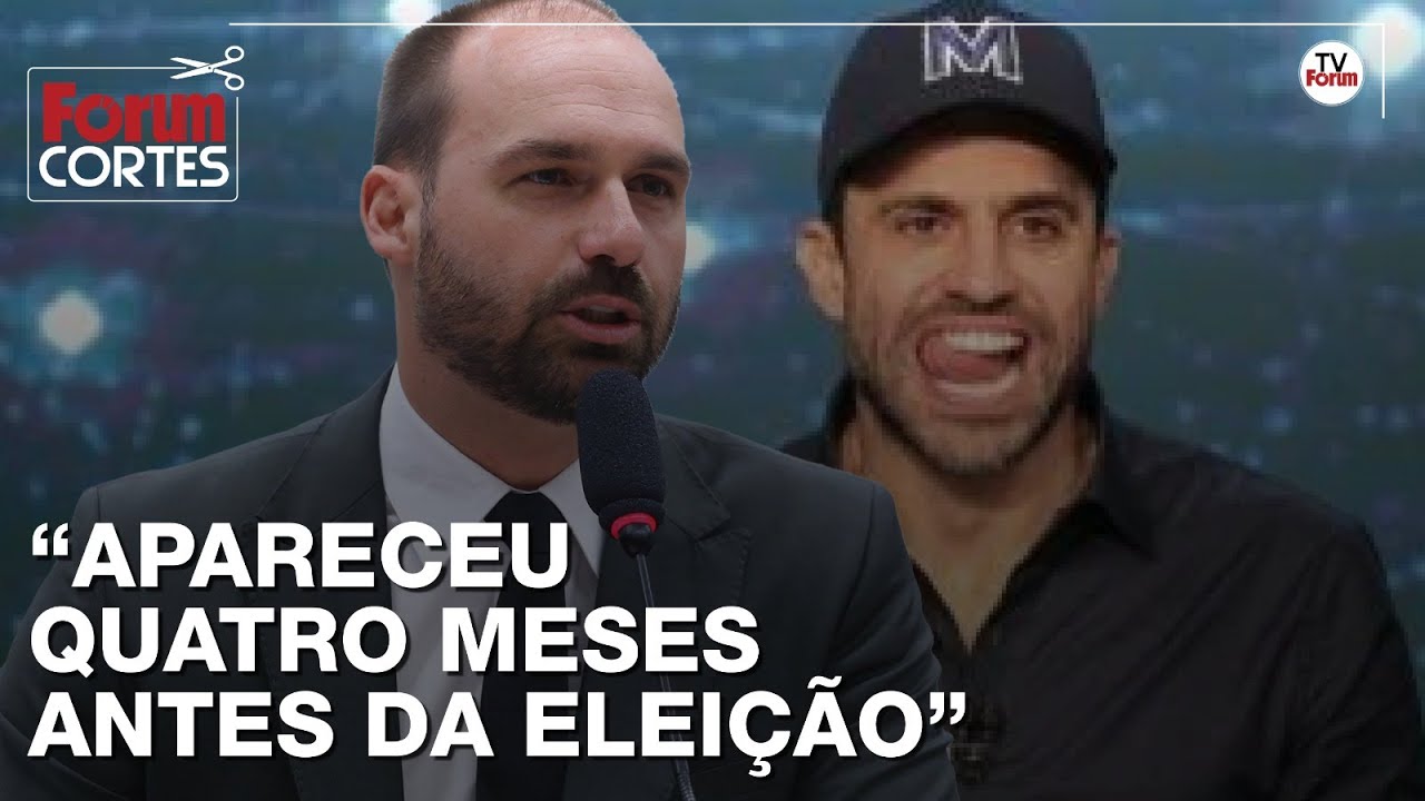Eduardo Bolsonaro detona Pablo Marçal: "Não estou confortável em apoiar"
