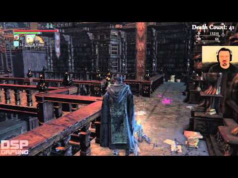 Bloodborne playthrough pt59 - The Haunted Library/Gangbanged!