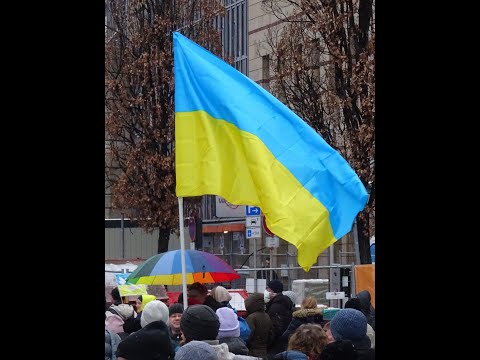 02.04.2022 - Friedenskundgebung in Nürnberg am Kornmarkt für die Ukraine