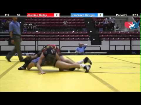 WM 52 KG - WTT Final Match #2 - Jasmine Bailey (Trojan) vs. Francesca Giorgio (WOW)