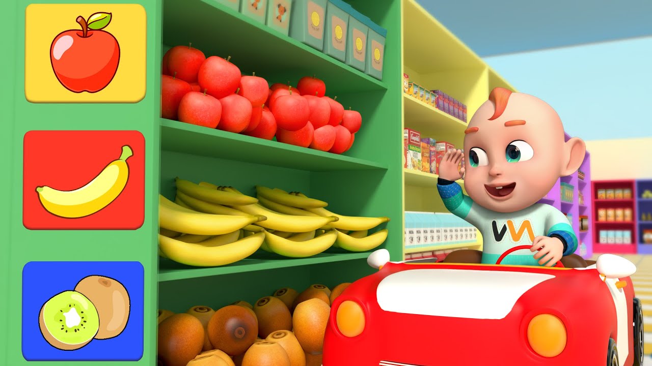 Fruits Song | Healthy Habits | Rosoo Kindergarten Nursery Rhymes & Kids Songs