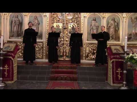 Revealing to Thee the pre-eternal counsel, Konevets Quartet