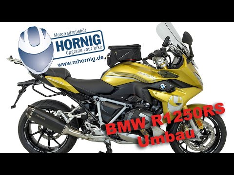 BMW R1250RS Remus Black Hawk Sound, Conversion by HORNIG