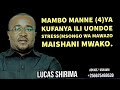 MAMBO MANNE (4)YA KUFANYA ILI UONDOE STRESS(MSONGO WA MAWAZO)MAISHANI MWAKO.