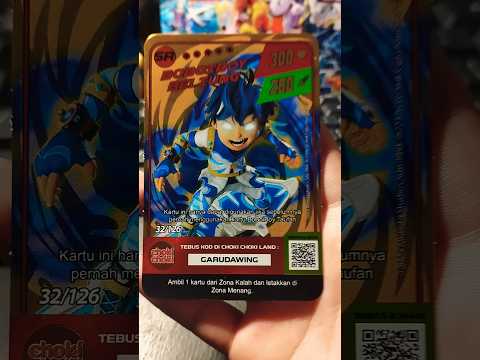 BOBOIBOY BELIUNG!!|CHOKI CHOKI MONSTA GALAXY CARD