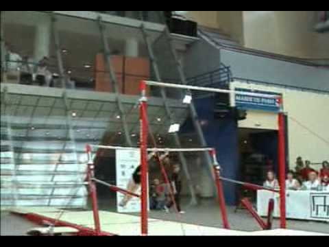 Yulia Lozhecko 2003 European Youth Olympic Festival Bars