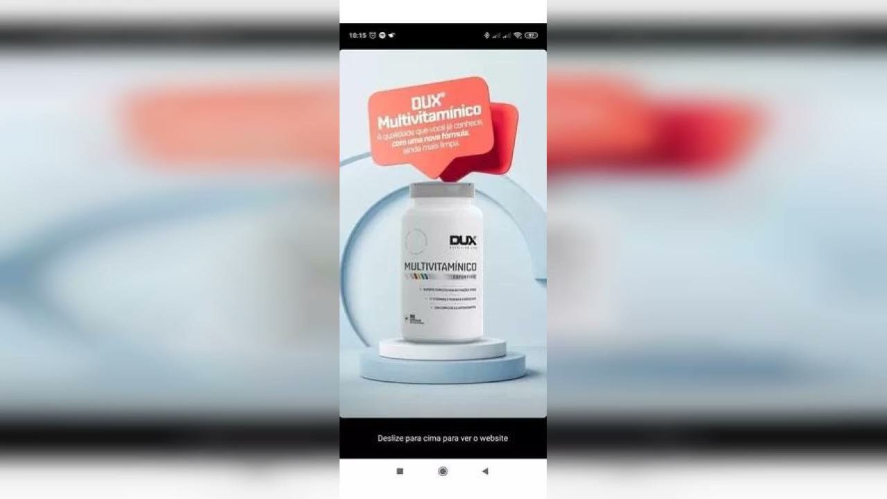 Miniatura da avaliação em vídeo de Multivitamínico Dux Nutrition Complexo B 90 Cápsulas
