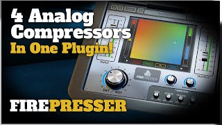 Video thumbnail for 4 Analog Compressors in One Plugin | FirePresser | United Plugins by Lonely Rocker