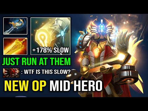 NEW OP MID HERO +178% Move Slow 1v5 Solo Mid Omniknight Brutal Echo Sabre Imba Dota 2