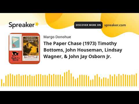 The Paper Chase (1973) Timothy Bottoms, John Houseman, Lindsay Wagner, & John Jay Osborn Jr.