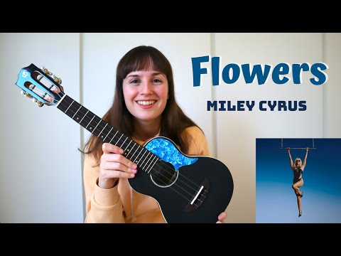 Miley Cyrus - Flowers (EASY Ukulele Tutorial)