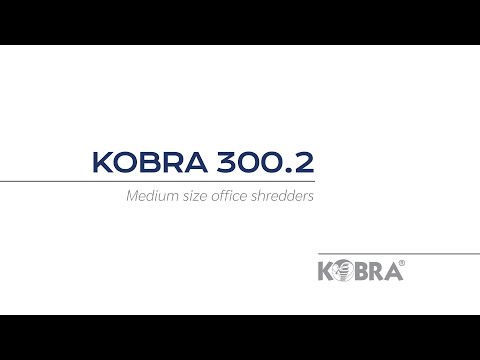 Kobra 300.2 | Professional shredder for medium-size offices