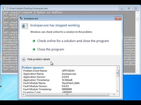 TryHackMe: Brainpan 1 (OSCP Preparation for buffer overflow to RCE)