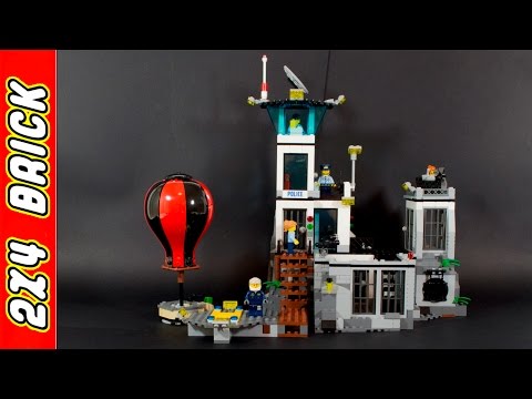 Vidéo LEGO City 60130 : La prison en haute mer