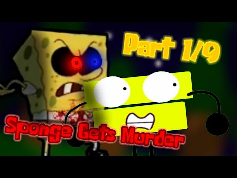 ScareTube Poop - Slendybob 13 - Sponge gets murder Part 1/9
