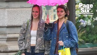 Suri Cruise celebrates her 18th birthday in rainy NYC as estranged dad Tom works in London