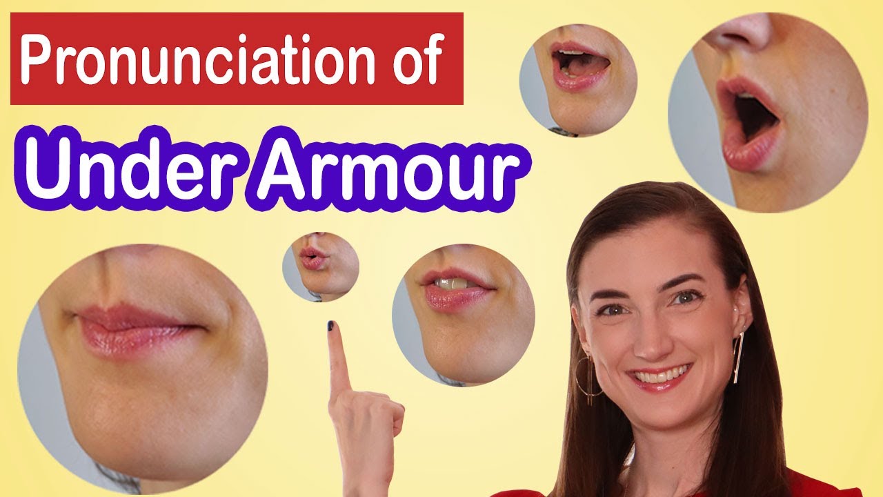 How to pronounce Under Armour, American English Pronunciation Lesson