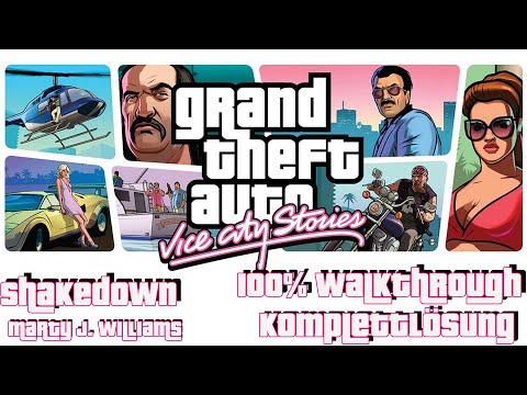 GTA: Vice City Stories (100% Walkthrough) ⭐ 10 - Shakedown (Marty J. Williams)