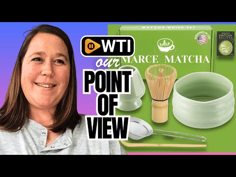 Marce Matcha Whisk Set- Matcha Set includes Matcha Bowl - WTI product video review