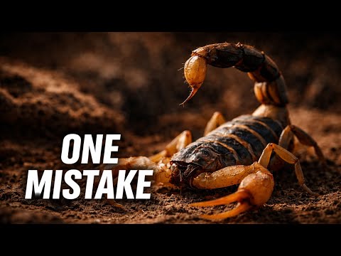 How the Desert Scorpion Survives Months Without Food - And Why One Mistake Is Fatal