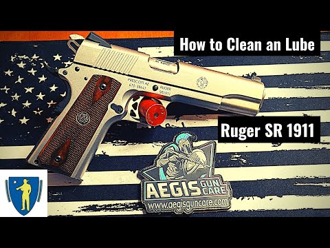 YouTube video about: How to clean ruger sr1911?