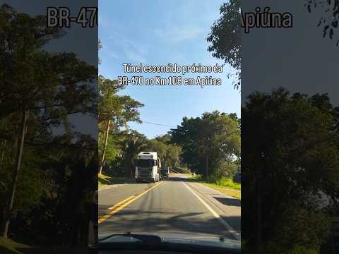 O túnel escondido ao lado da BR-470 😳🚂 | Apiúna SC
